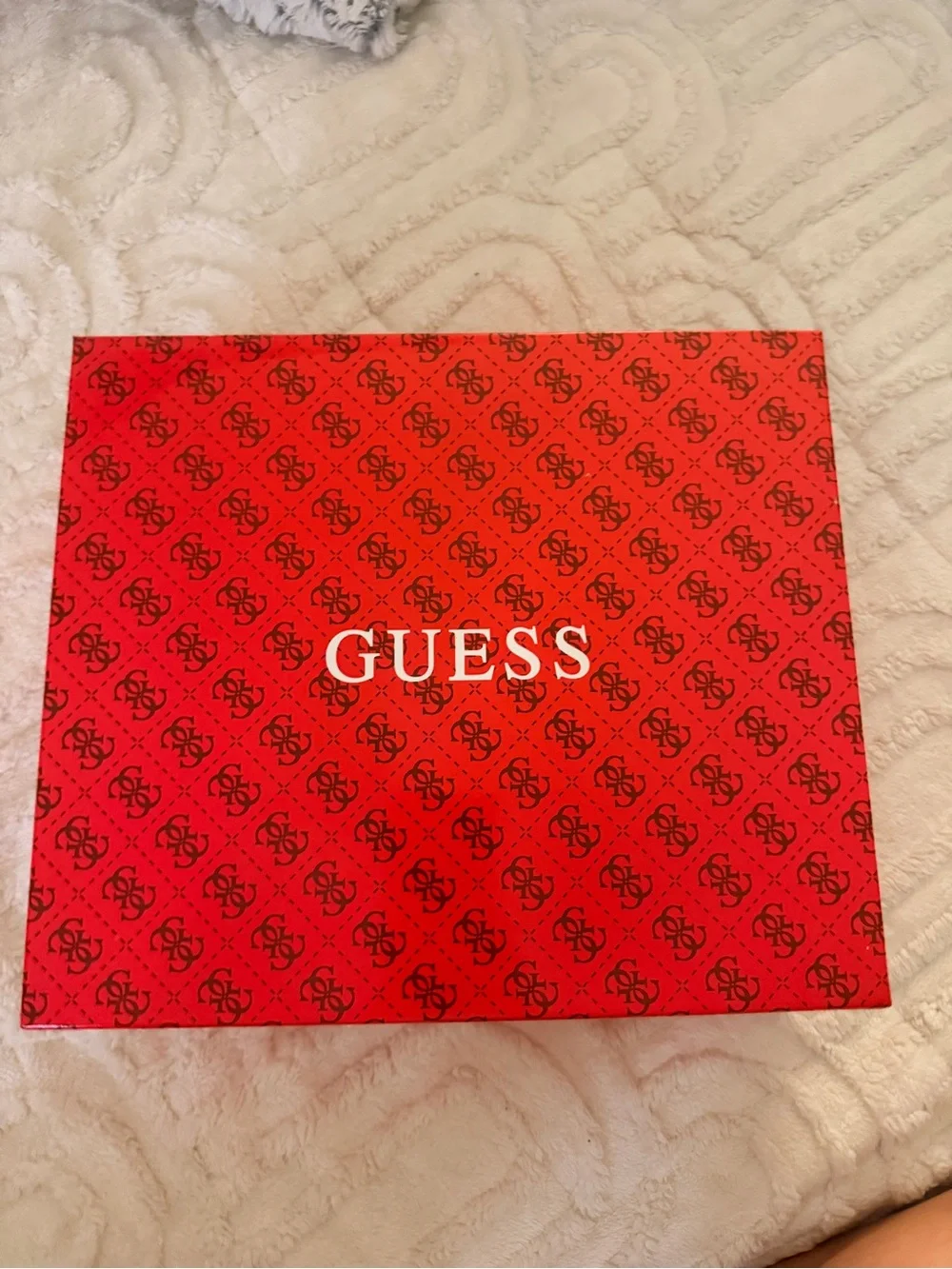 Guess Black Peep-Toe Mesh Stiletto Ankle Bootie